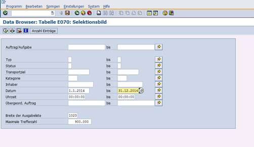 SAP Prüfung: Export der Transporte und Benutzeränderungen aus dem SAP-System