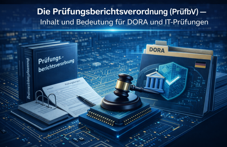Die Prüfungsberichtsverordnung (PrüfbV) – Inhalt und Bedeutung für DORA und IT-Prüfungen