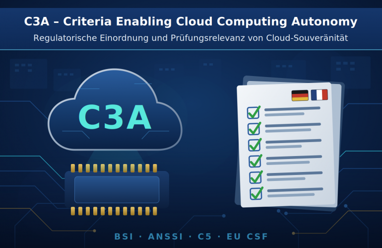 C3A – Criteria Enabling Cloud Computing Autonomy: Regulatorische Einordnung und Prüfungsrelevanz